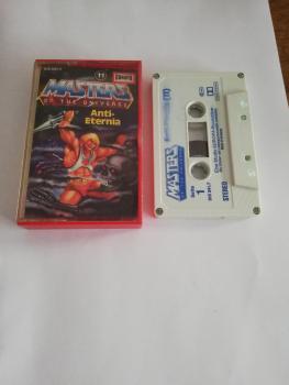 Masters of the Universe Folge 11 Anti-Eternia 4-fach Silber geschraubt Weiß mit Blauen Druck 515341.7 Europa(Schrift auf Seite 1 der MC verblasst)